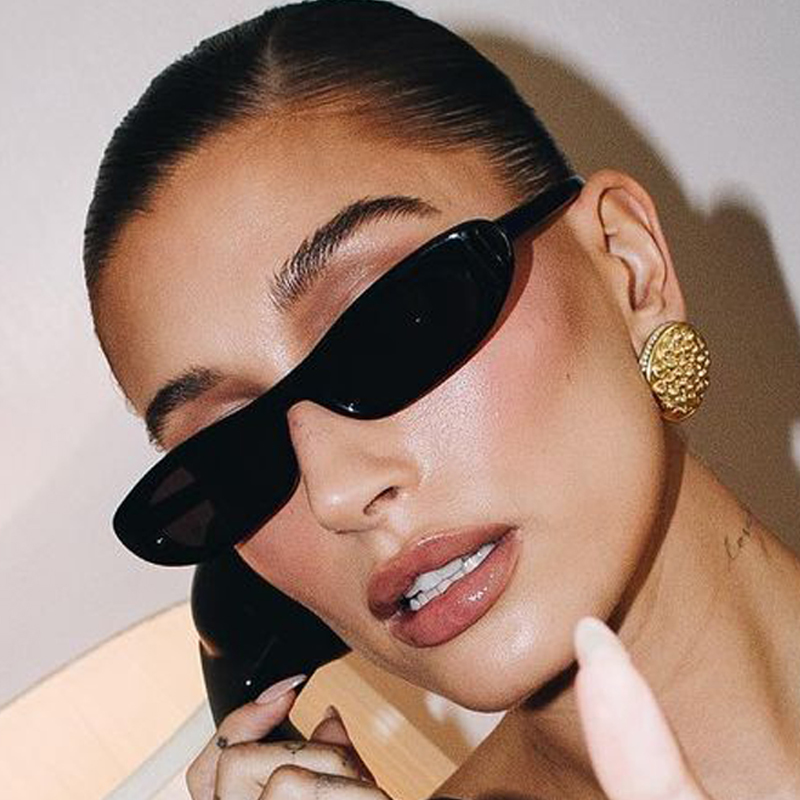 Vintage Fashion Designer - Small Frame Oval Sunglasses Women Brand
