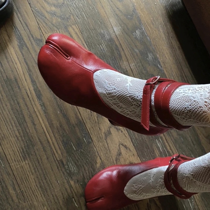 Vintage Old Fashion - 2026 Vintage Spring Fashion Split Toe