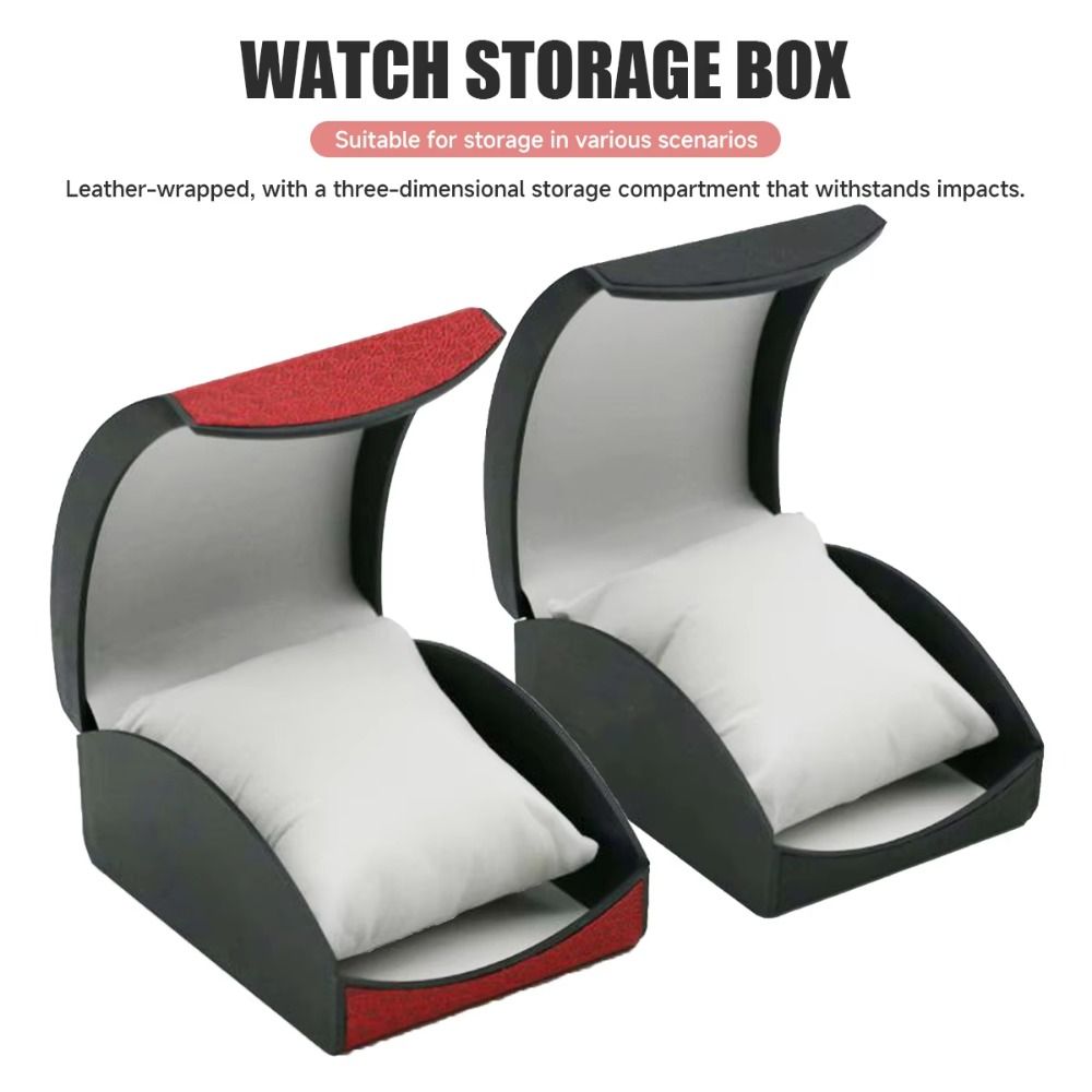 Leather Watch Display Box Vint - огляд і ціна Vintage Fashion Tags