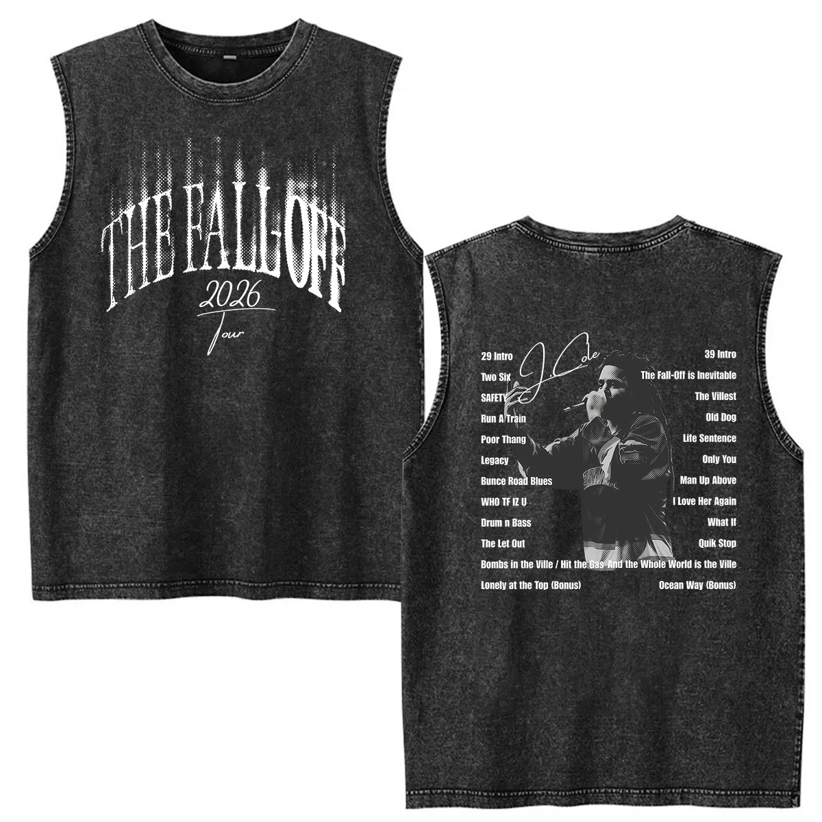 Vintage Washed Vest J.Cole The - огляд і ціна Vintage Fashion World