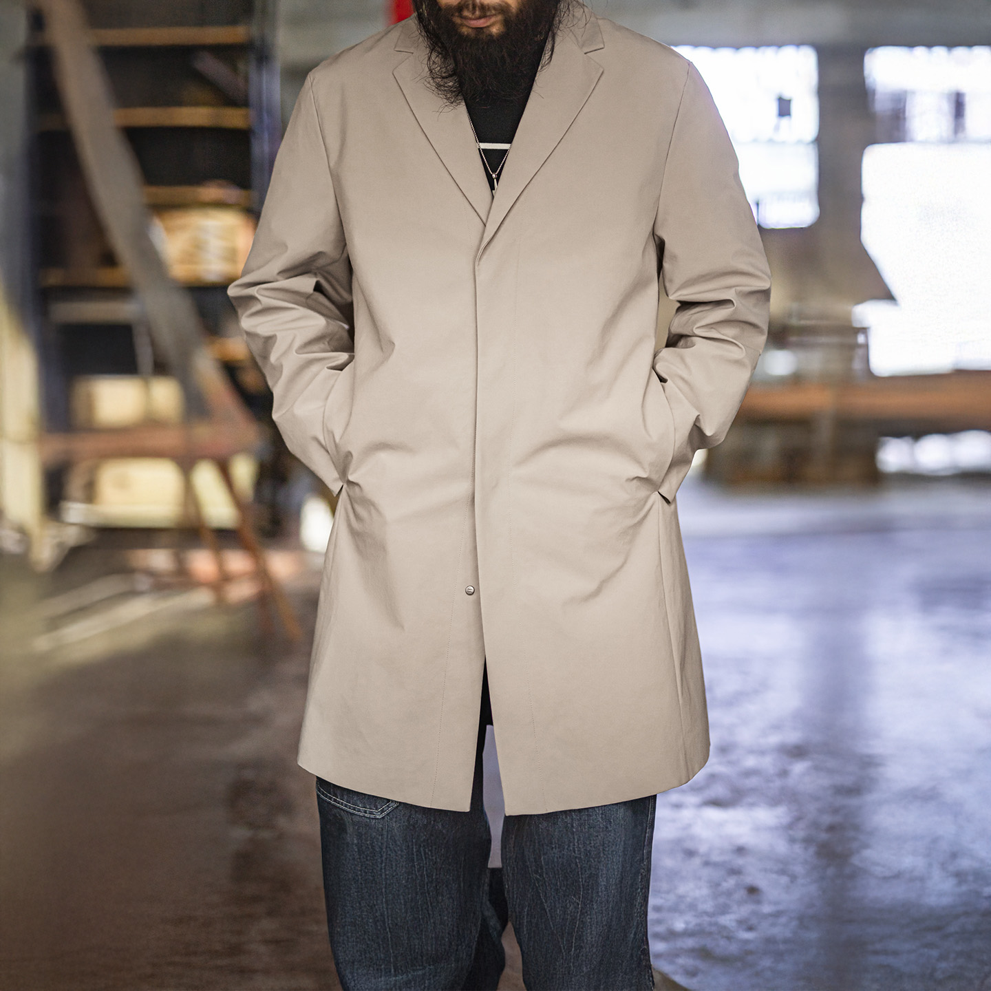 Maden Men’s Trench Coat Britis - огляд і ціна Vintage Windbreaker Nylon