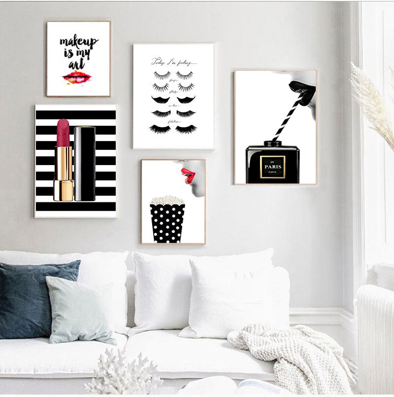 Posters Prints Vintage Canvas  - огляд і ціна Vintage Fashion Prints For Wall