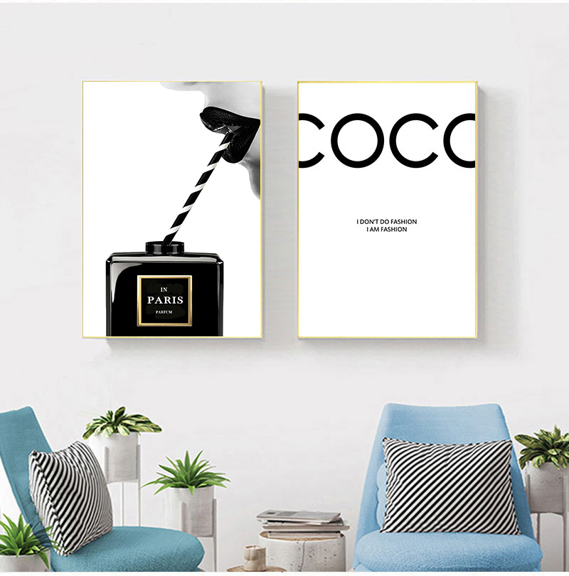 Posters Prints Vintage Canvas  - огляд і ціна Vintage Fashion Prints For Wall