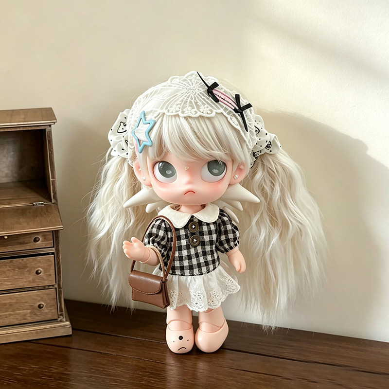 Vintage Sweet Plaid Doll Dress - огляд і ціна Vintage Fashion Dolls
