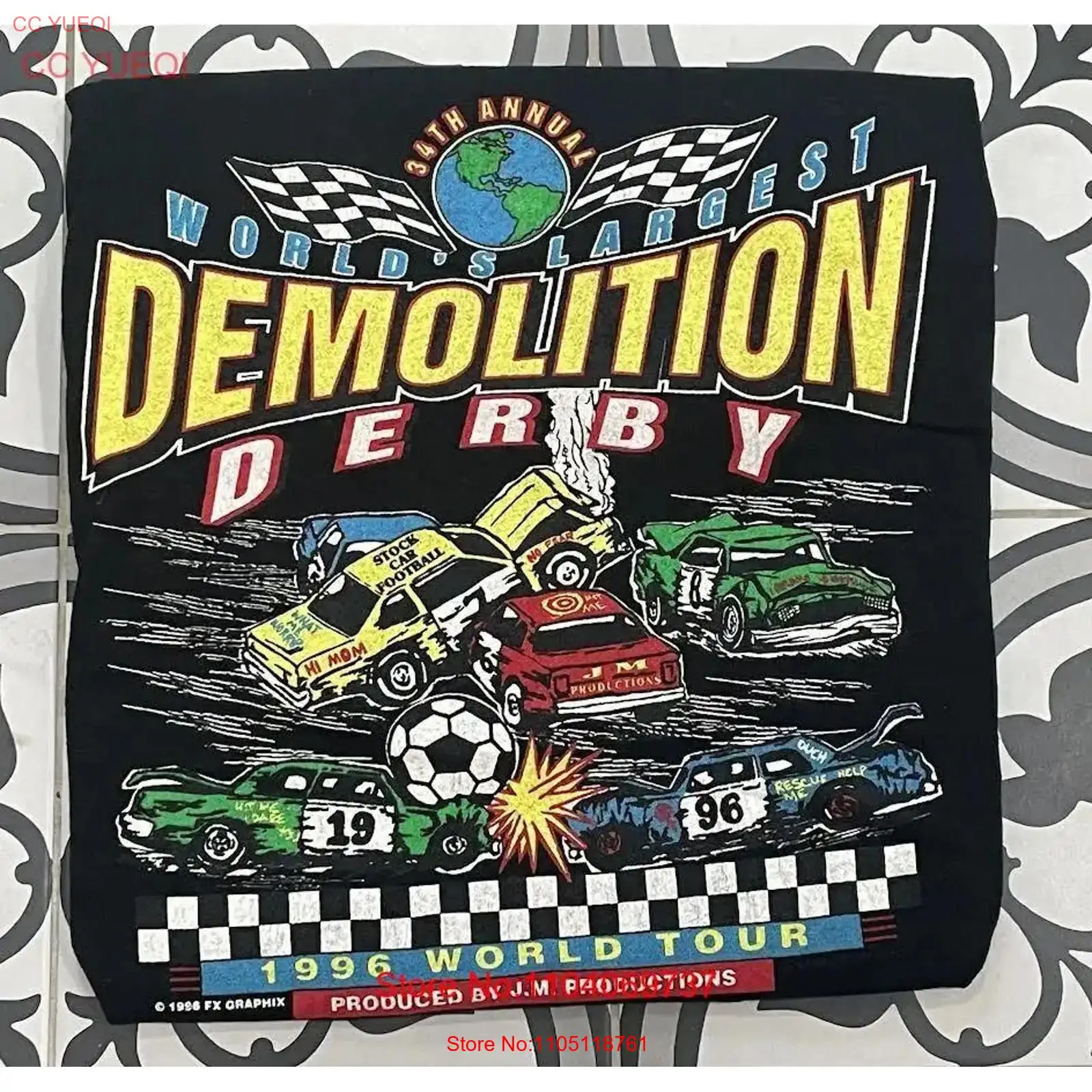 Vintage Stock Car Demolition D - огляд і ціна Vintage Fashion World