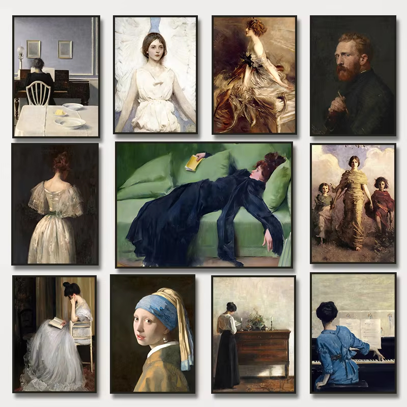 Oil Painting By Numbers Vintag - огляд і ціна Vintage Fashion Tv