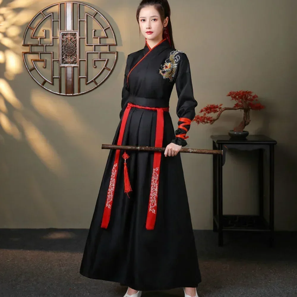 Modern Hanfu Women Top Skirt 2 - огляд і ціна Vintage Fashion Style Men