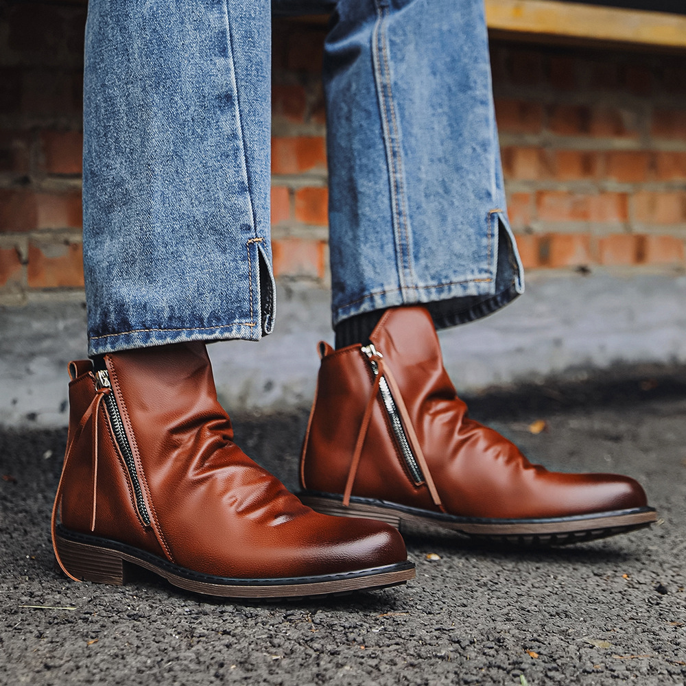 2026 Men's Genuine Leather Vin - огляд і ціна Vintage Fashion Plus Size