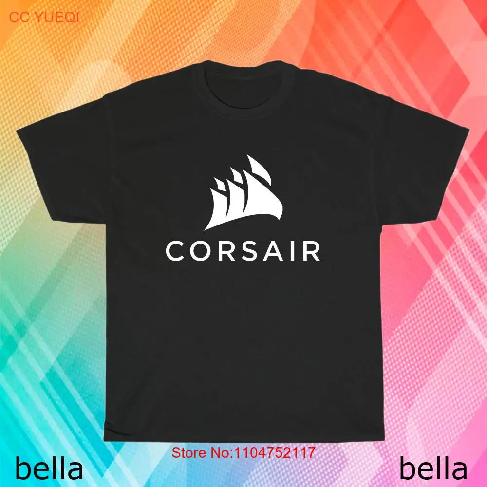 New Corsair Gaming Logo T Shir - огляд і ціна Vintage Fashion Logos