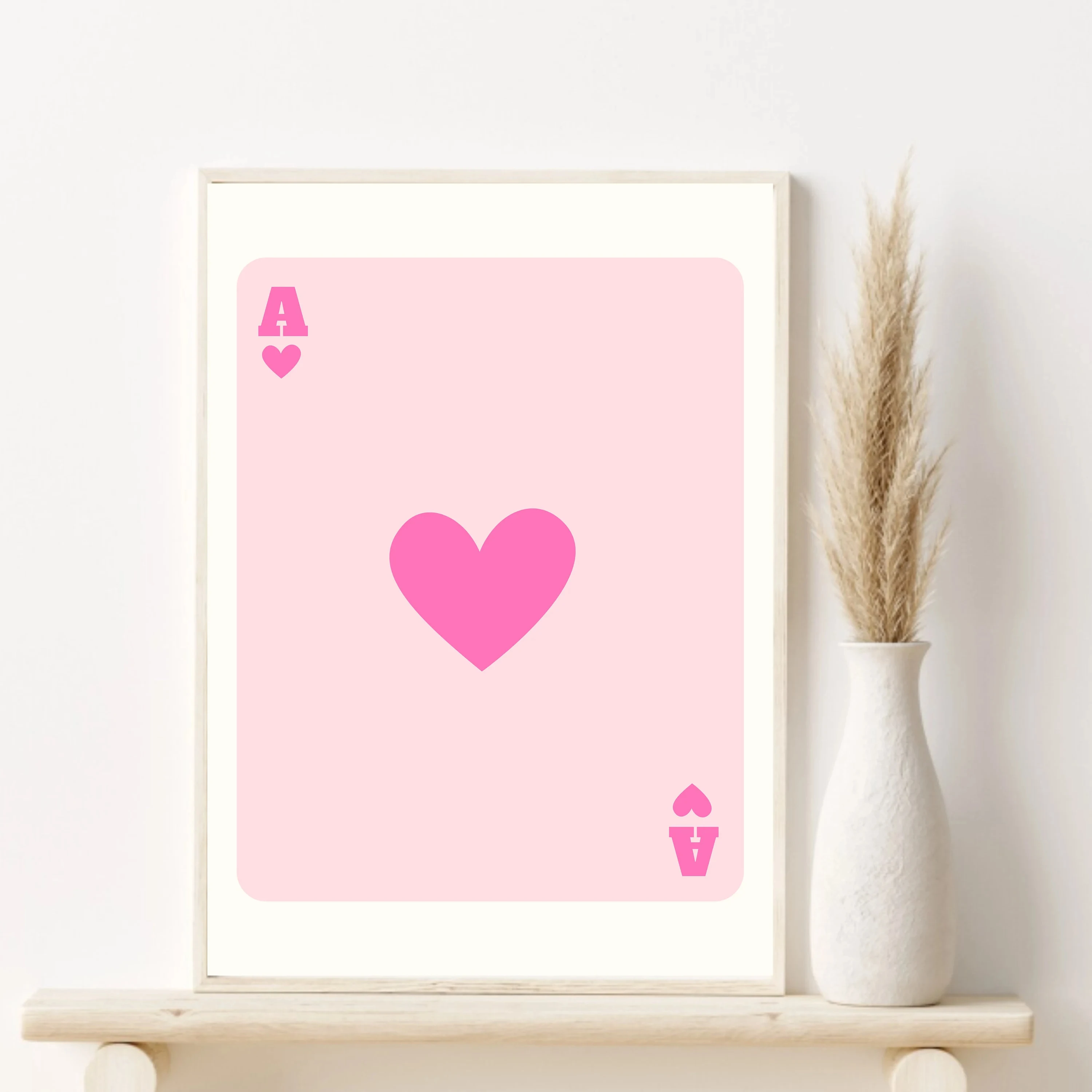 1pc Canvas painting  Pink Mati - огляд і ціна Vintage Fashion Prints For Wall