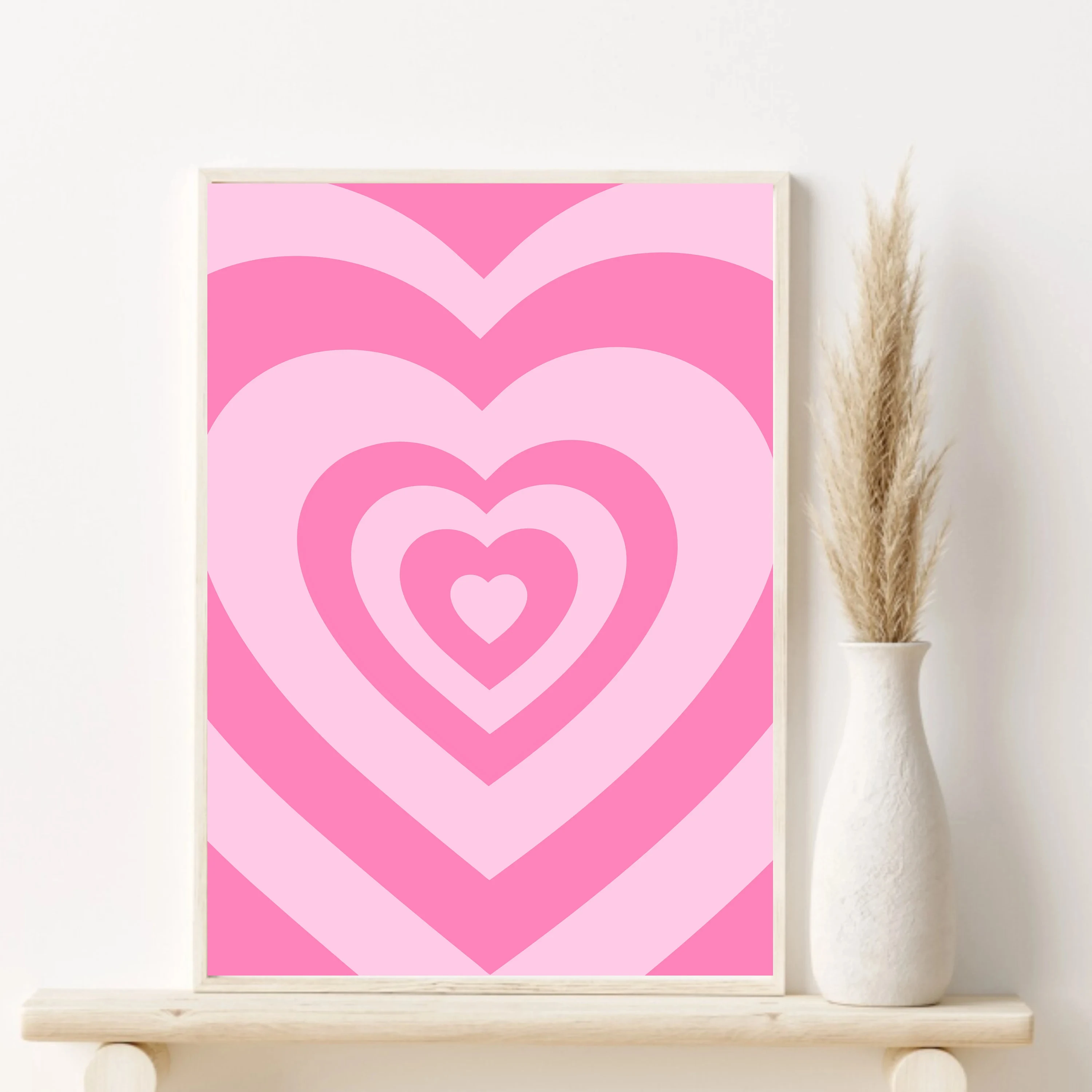 1pc Canvas painting  Pink Mati - огляд і ціна Vintage Fashion Prints For Wall