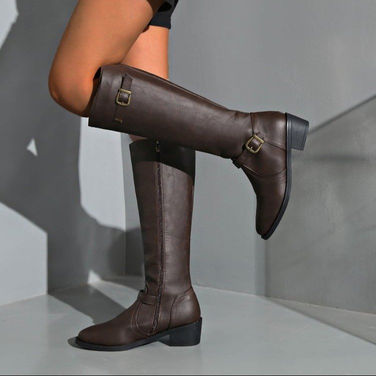 Women Knee High Boots Platform - огляд і ціна Vintage Old Fashion