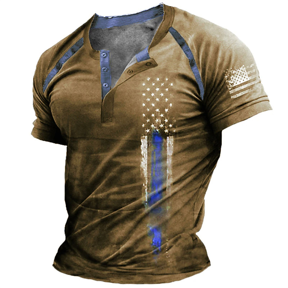 Funny 3D American Flag Print M - огляд і ціна Vintage Old Fashion