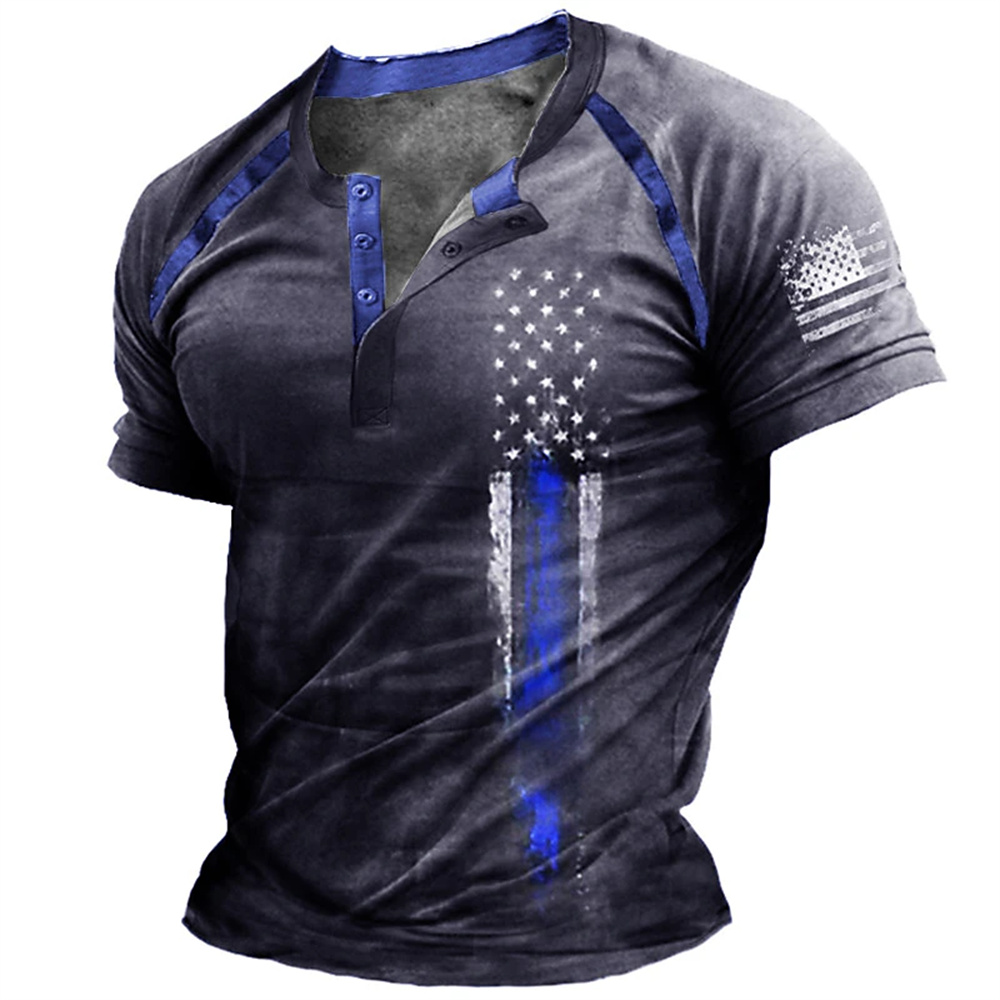 Funny 3D American Flag Print M - огляд і ціна Vintage Old Fashion
