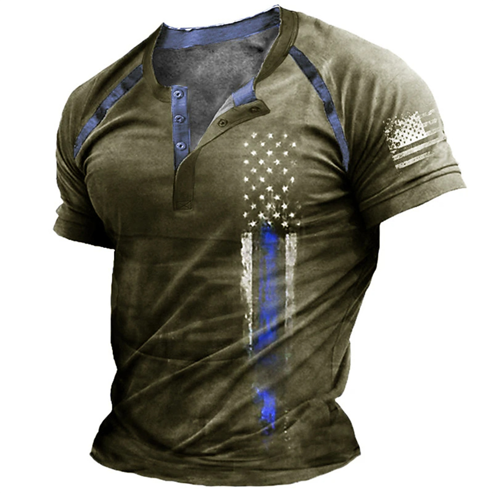 Funny 3D American Flag Print M - огляд і ціна Vintage Old Fashion