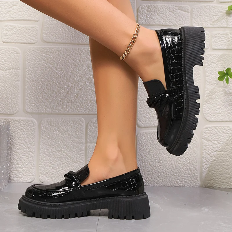 Platform Chunky Square Heel Lo - огляд і ціна Vintage Fashion Plus Size