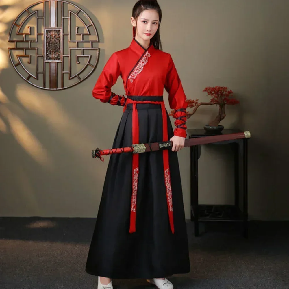 Modern Hanfu Women Top Skirt 2 - огляд і ціна Vintage Fashion Style Men