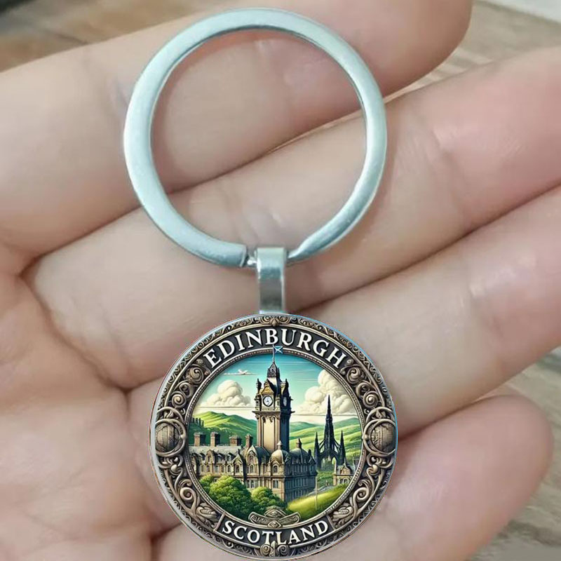 Edinburgh Scottish Keychain, a - огляд і ціна Vintage Fashion Edinburgh