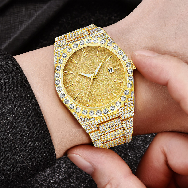 Men Big Brand Watches Hip Hop  - огляд і ціна Vintage Fashion Complete