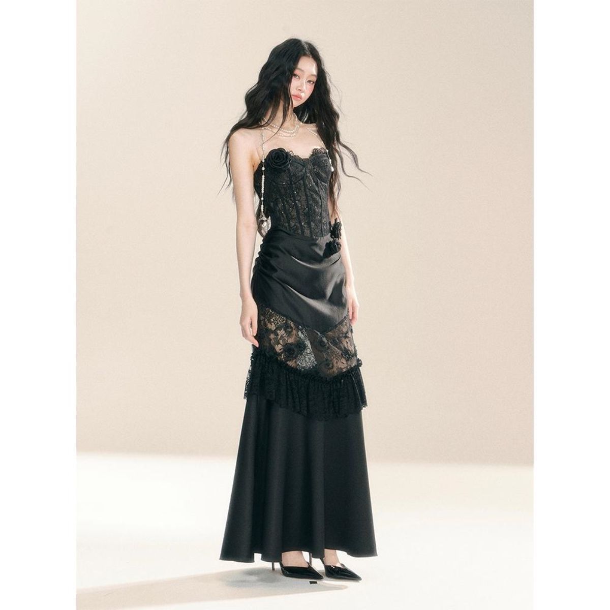 Vintage Gothic Grunge Y2k Lace - огляд і ціна Vintage Fashion Designer