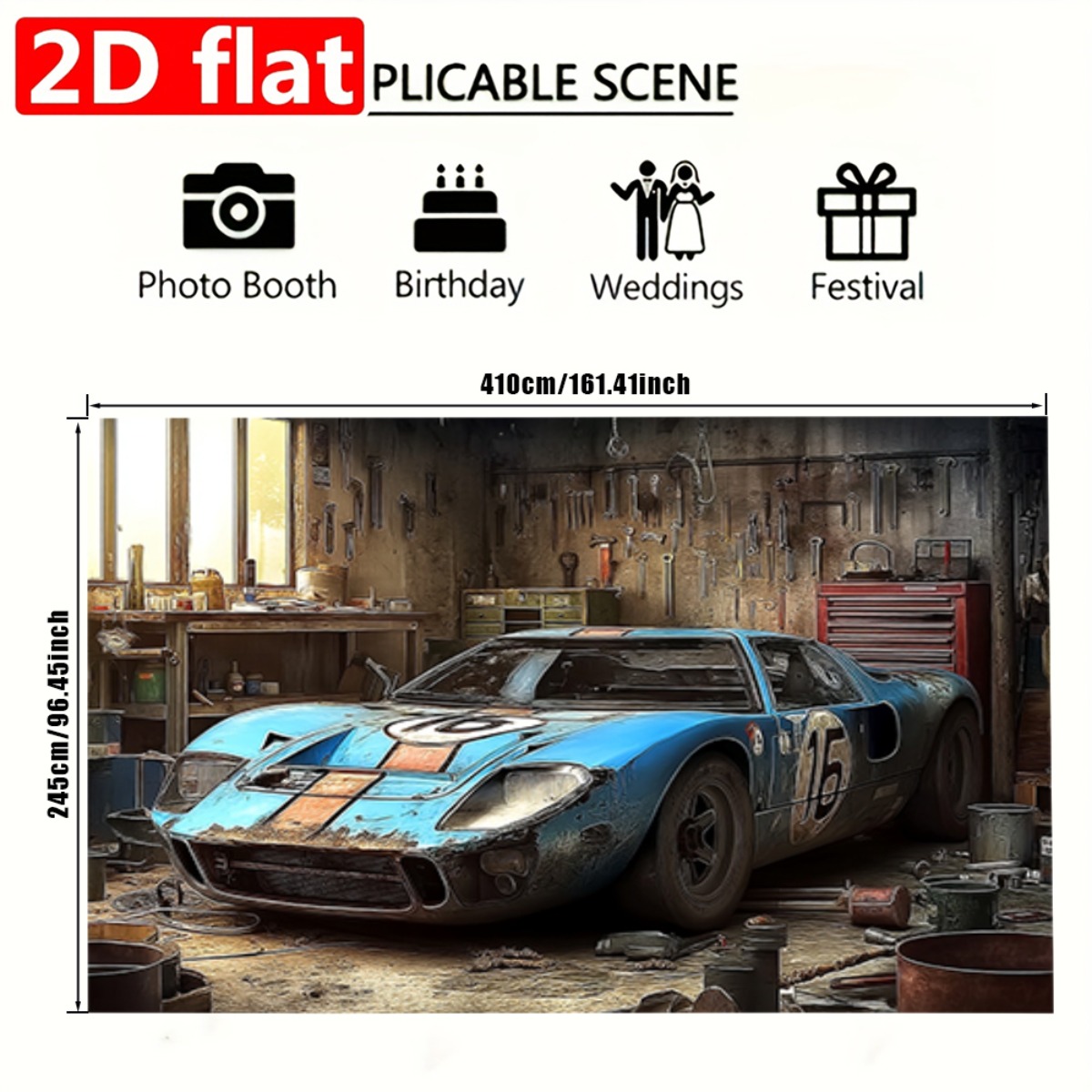 2D plane, 1 vintage racing gar - огляд і ціна Vintage Fashion Events