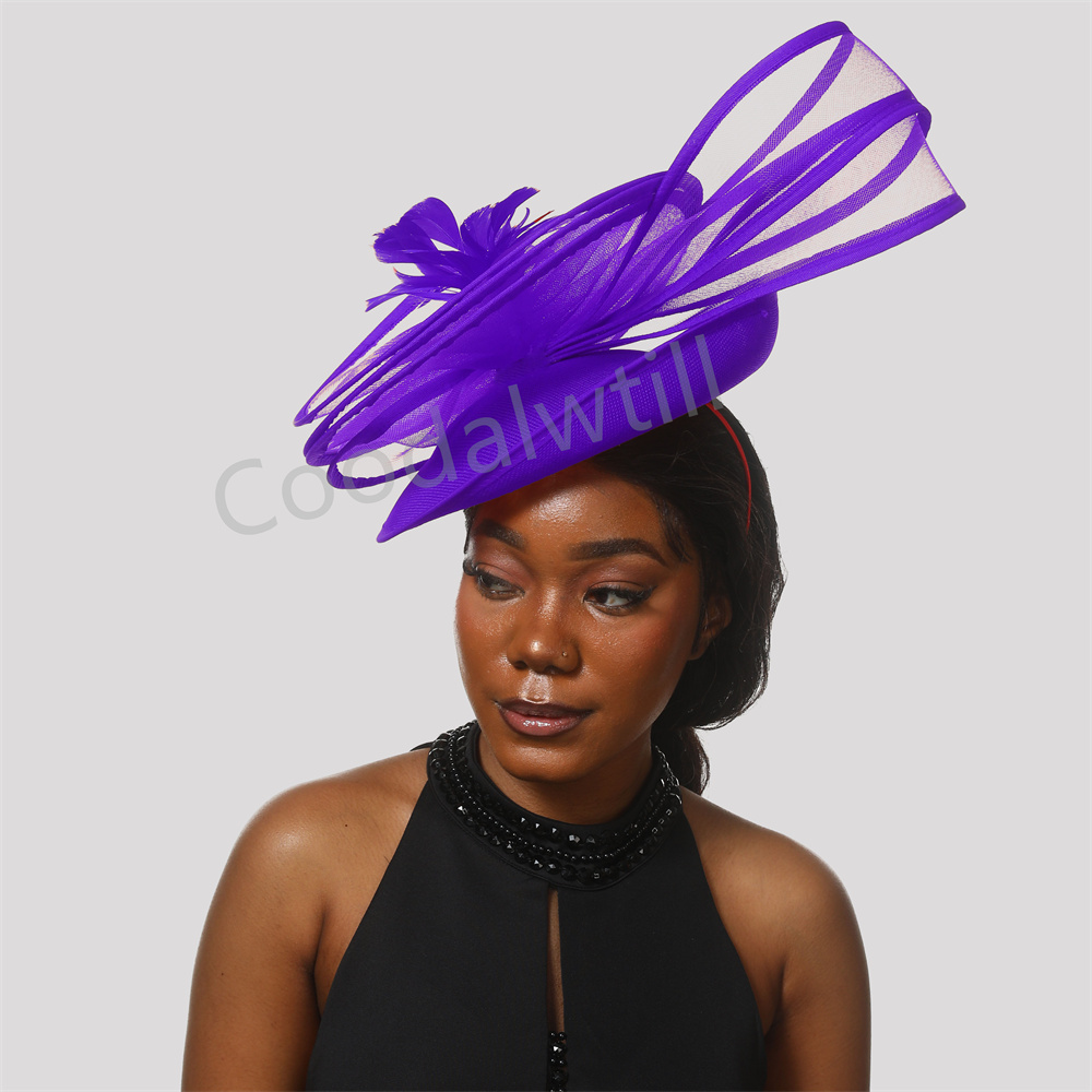 Feather Derby Hat Flower Fasci - огляд і ціна Vintage Fashion Events
