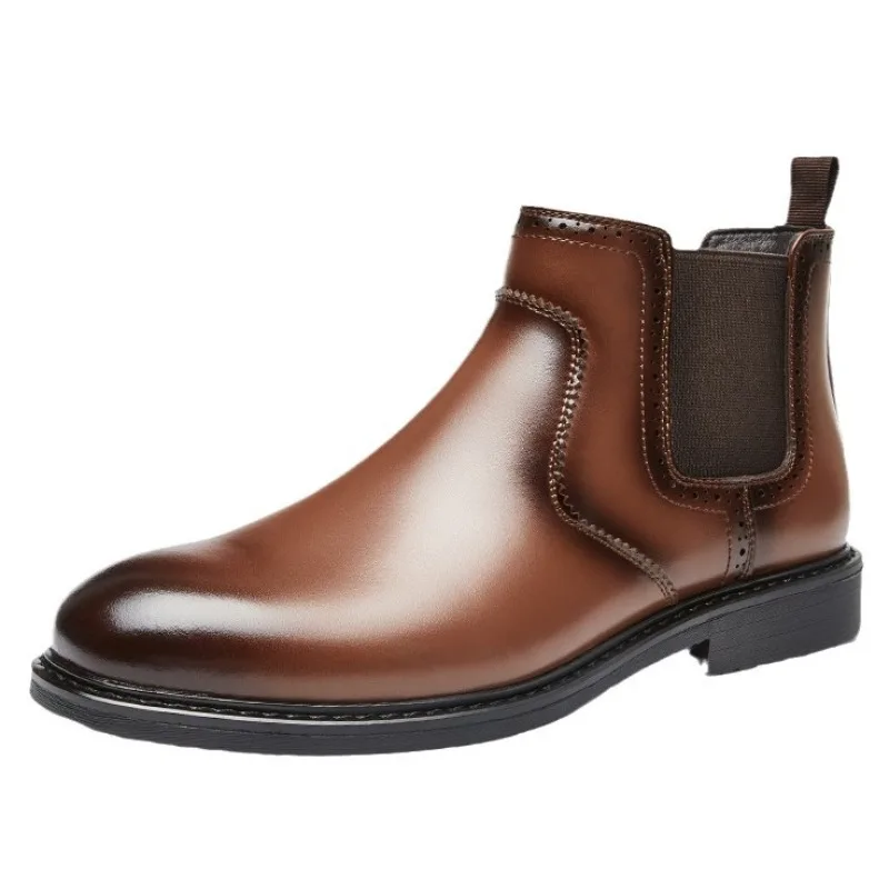 Vintage Mens Leather Oxford Bo - огляд і ціна Vintage Fashion Style Men