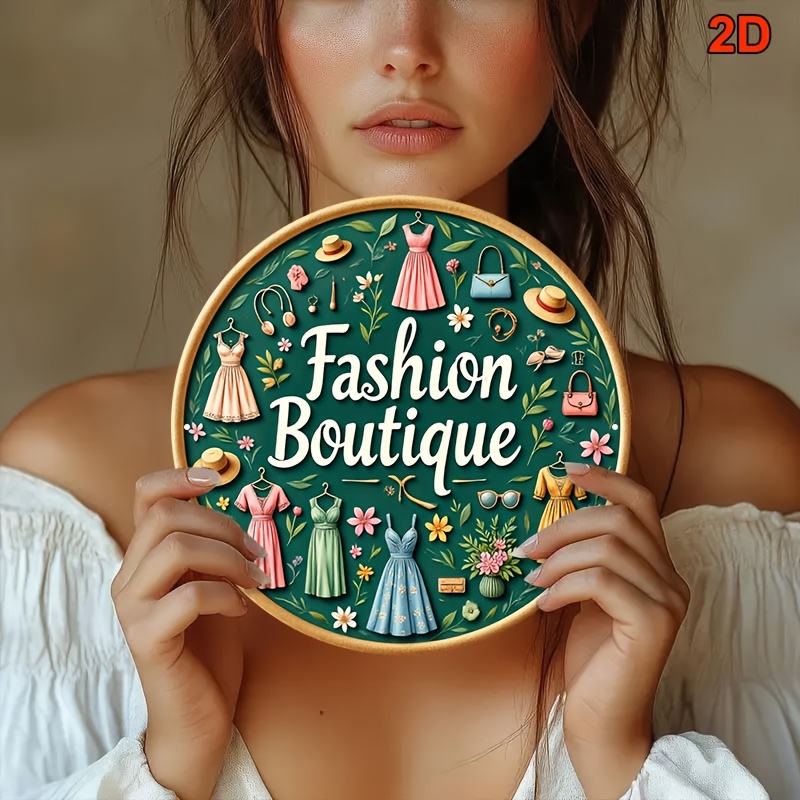 Vintage Fashion Metal Wall Sig - огляд і ціна Vintage Fashion Store