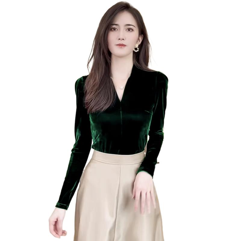 Fashion elegant V-neck long sl - огляд і ціна Vintage Fashion Plus Size