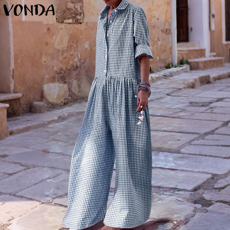 Plus Size 5XL VONDA Vintage Ju - огляд і ціна Vintage Fashion Plus Size