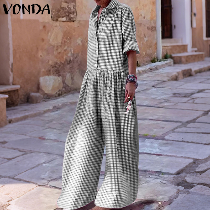 Plus Size 5XL VONDA Vintage Ju - огляд і ціна Vintage Fashion Plus Size