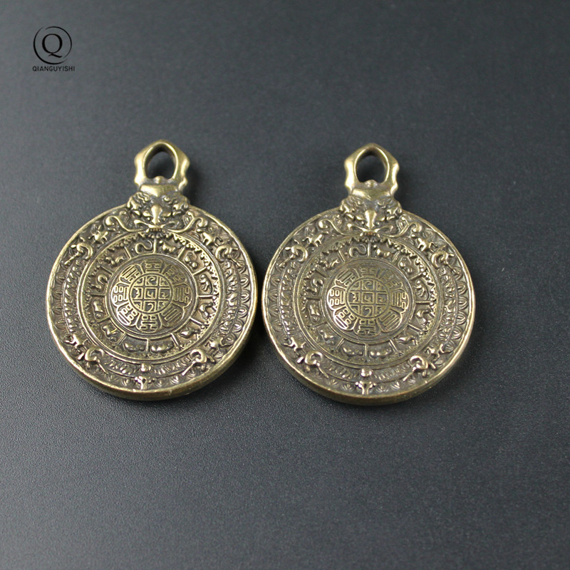 Vintage Brass Buddhist Tantra  - огляд і ціна Vintage Fashion Tags