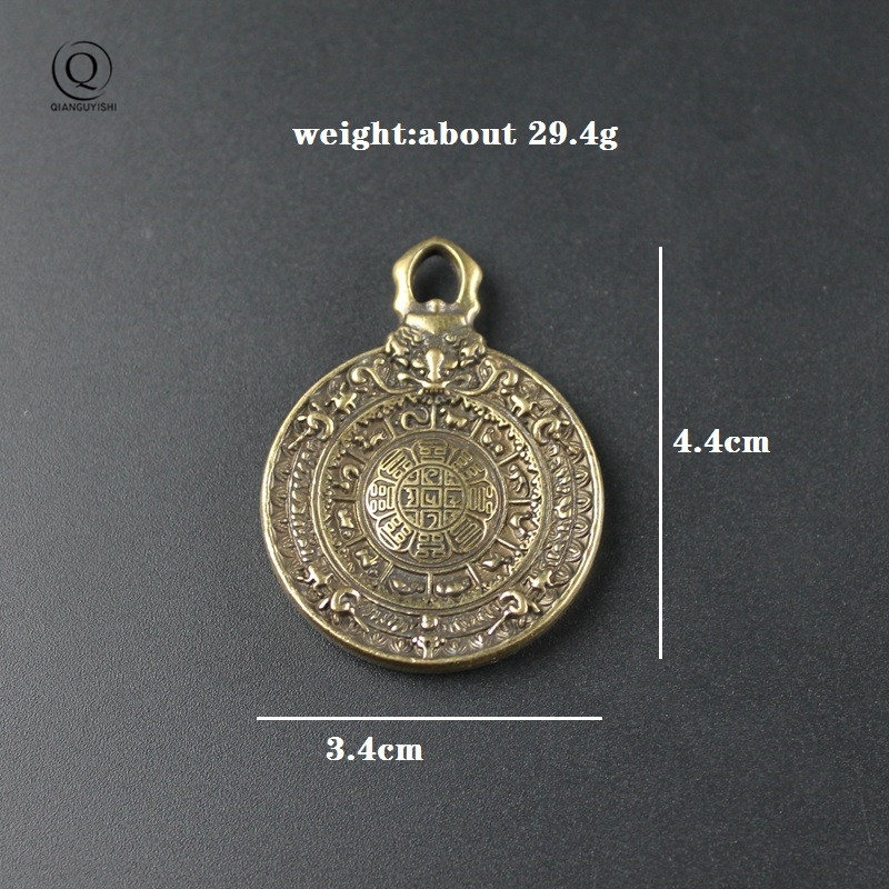 Vintage Brass Buddhist Tantra  - огляд і ціна Vintage Fashion Tags