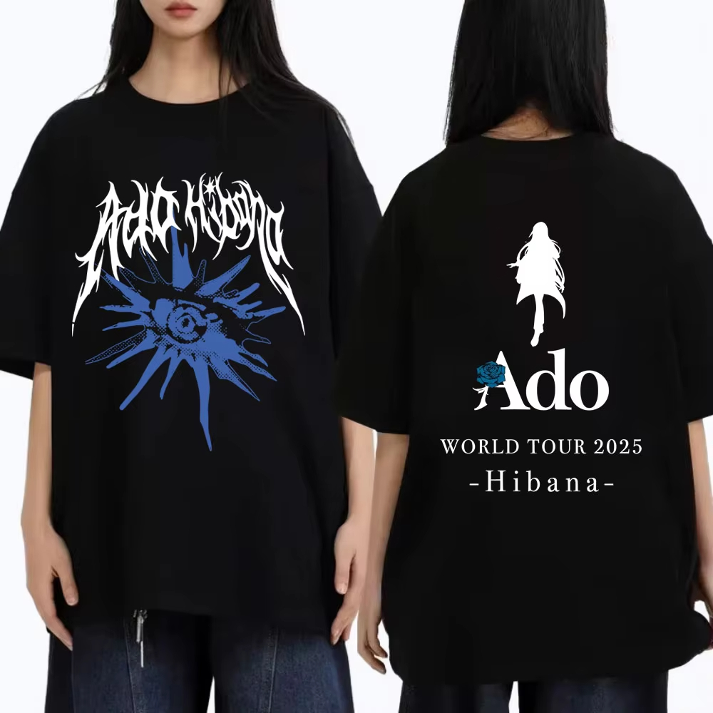 Ado World Tour 2025 Hibana T-s - огляд і ціна Vintage Fashion World