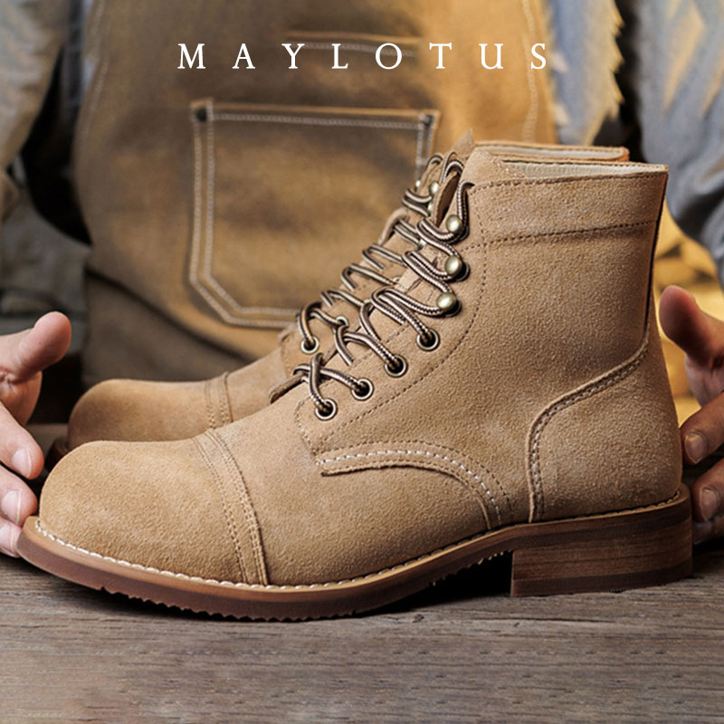 Suede Boot Goodyear-Welted Mot - огляд і ціна Vintage Old Fashion
