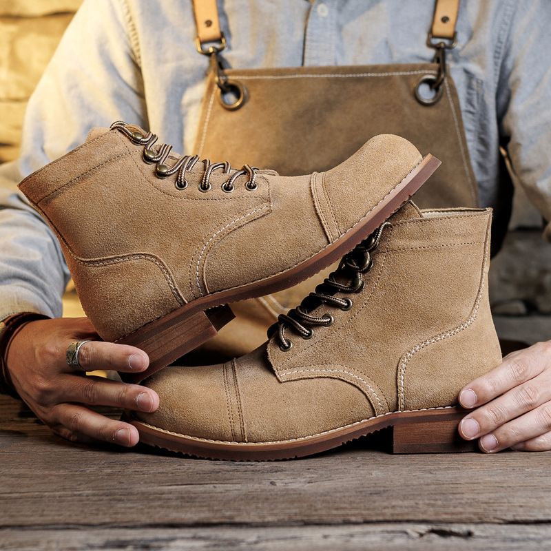Suede Boot Goodyear-Welted Mot - огляд і ціна Vintage Old Fashion