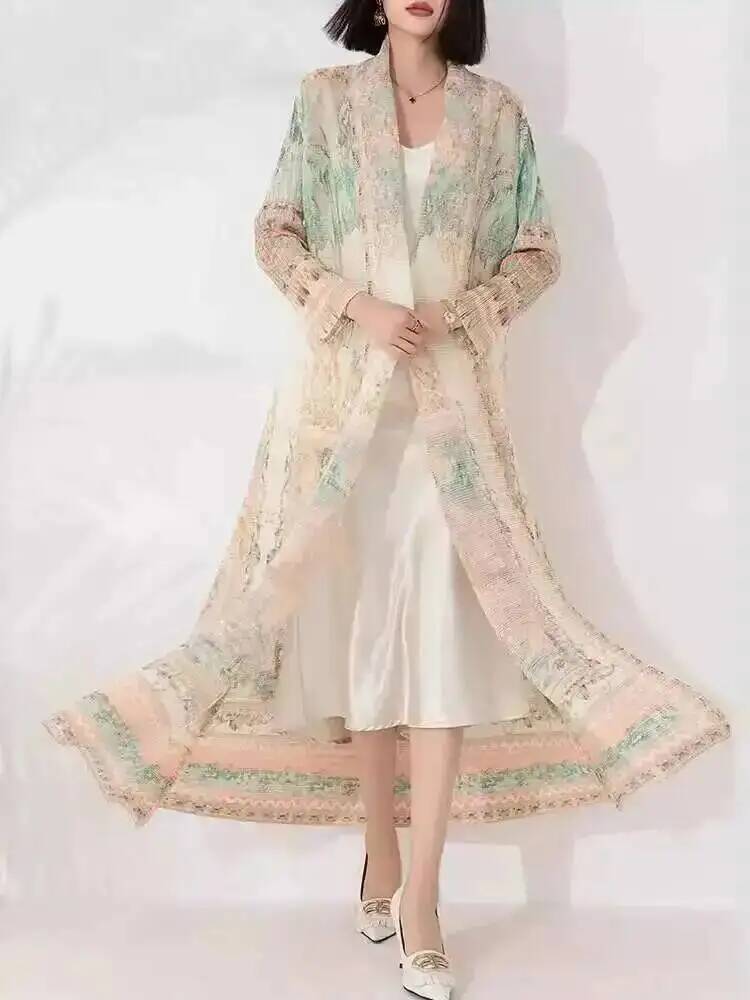 Cardigan Printed Pleated For W - огляд і ціна Vintage Windbreaker Nylon