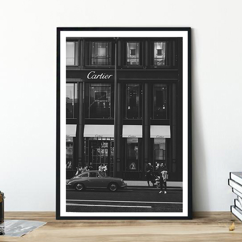 European Street Canvas Paintin - огляд і ціна Vintage Fashion Prints For Wall