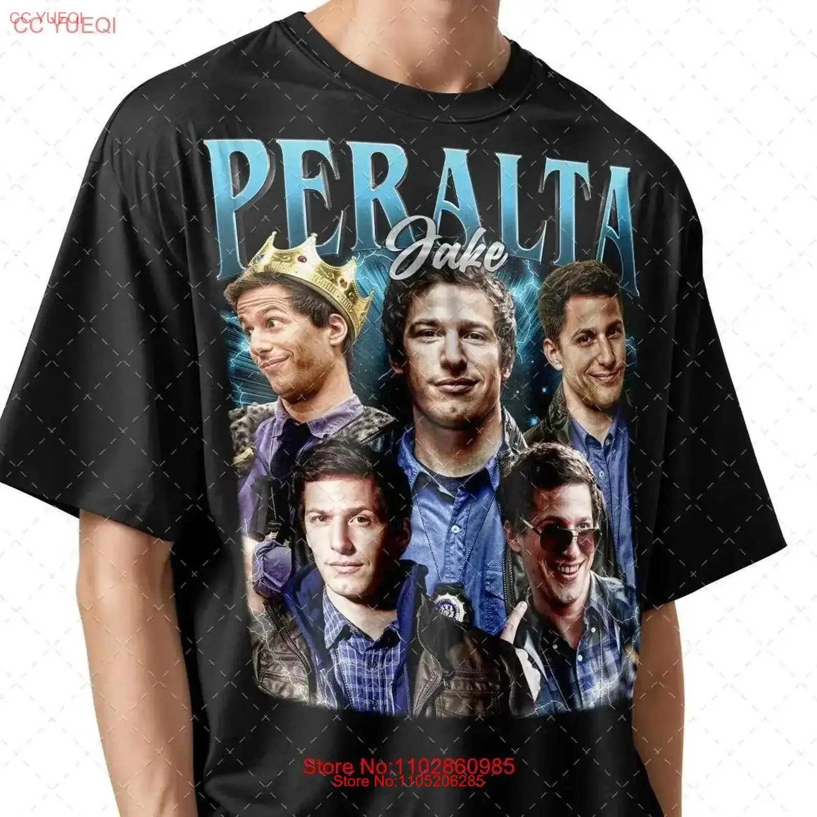 Vintage Jake Peralta T Shirt f - огляд і ціна Vintage Fashion Tv