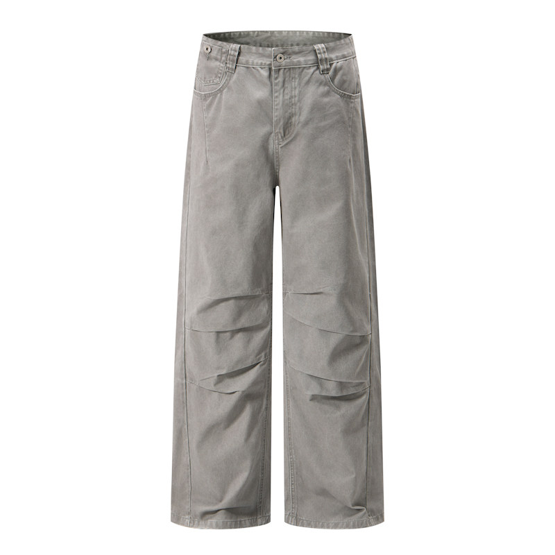 Autumn Men Vintage Washed Plea - огляд і ціна Vintage Fashion Style Men