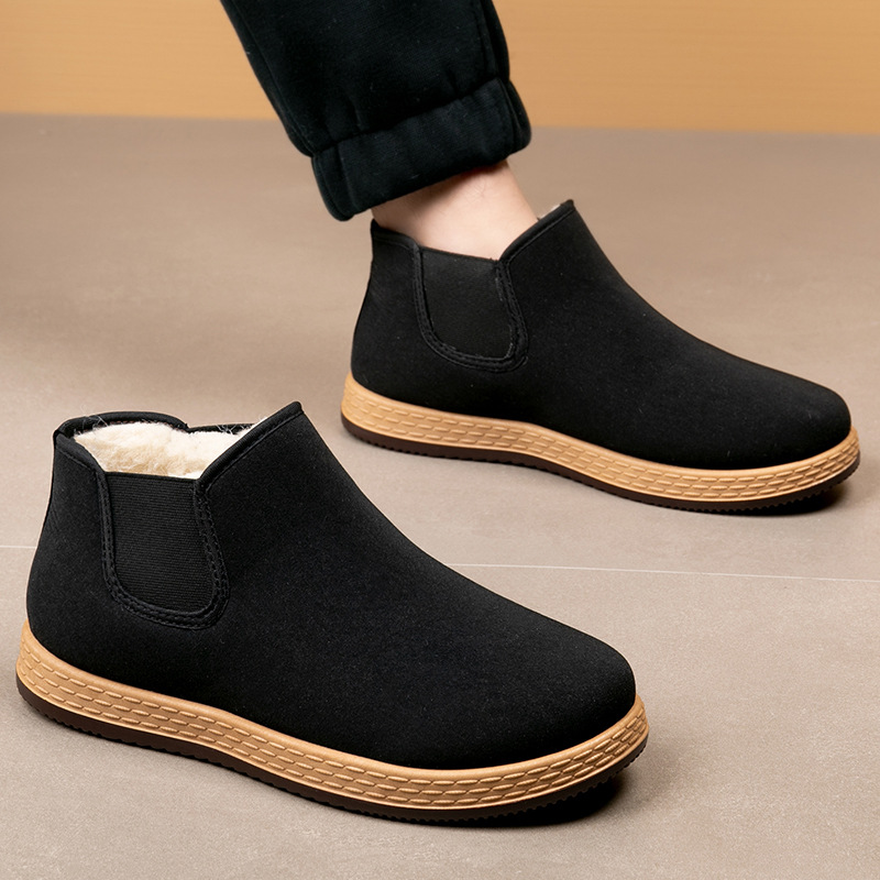 Men's Cotton Shoes Men's Winte - огляд і ціна Vintage Fashion Mens