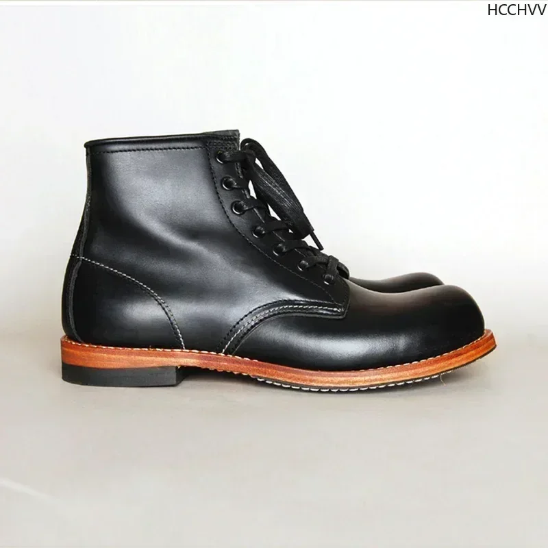Vintage Men Goodyear-Welted Ge - огляд і ціна Vintage Fashion Style Men