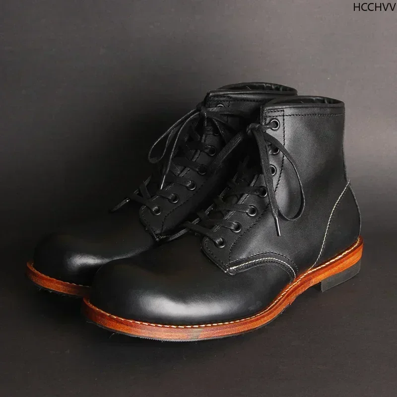 Vintage Men Goodyear-Welted Ge - огляд і ціна Vintage Fashion Style Men