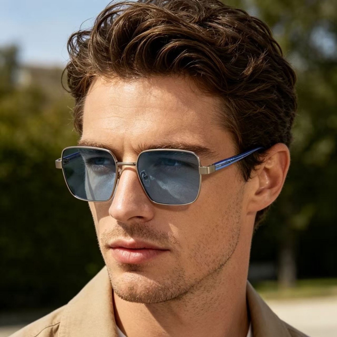 Fashion Square Sunglasses For  - огляд і ціна Vintage Fashion Style Men