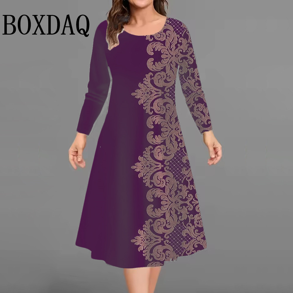 New Women's Retro Dress Flower - огляд і ціна Vintage Fashion Plus Size