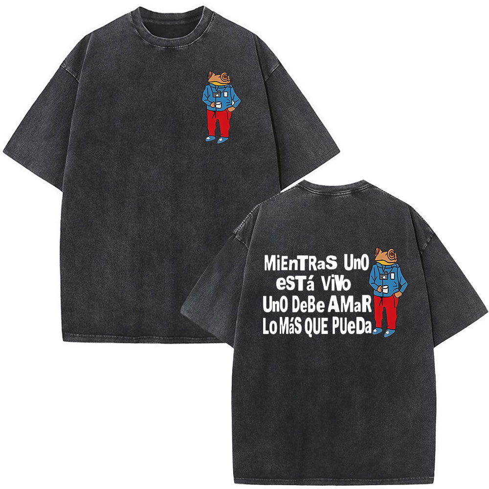 Rapper Bad Bunny Washed Vintag - огляд і ціна Vintage Fashion World